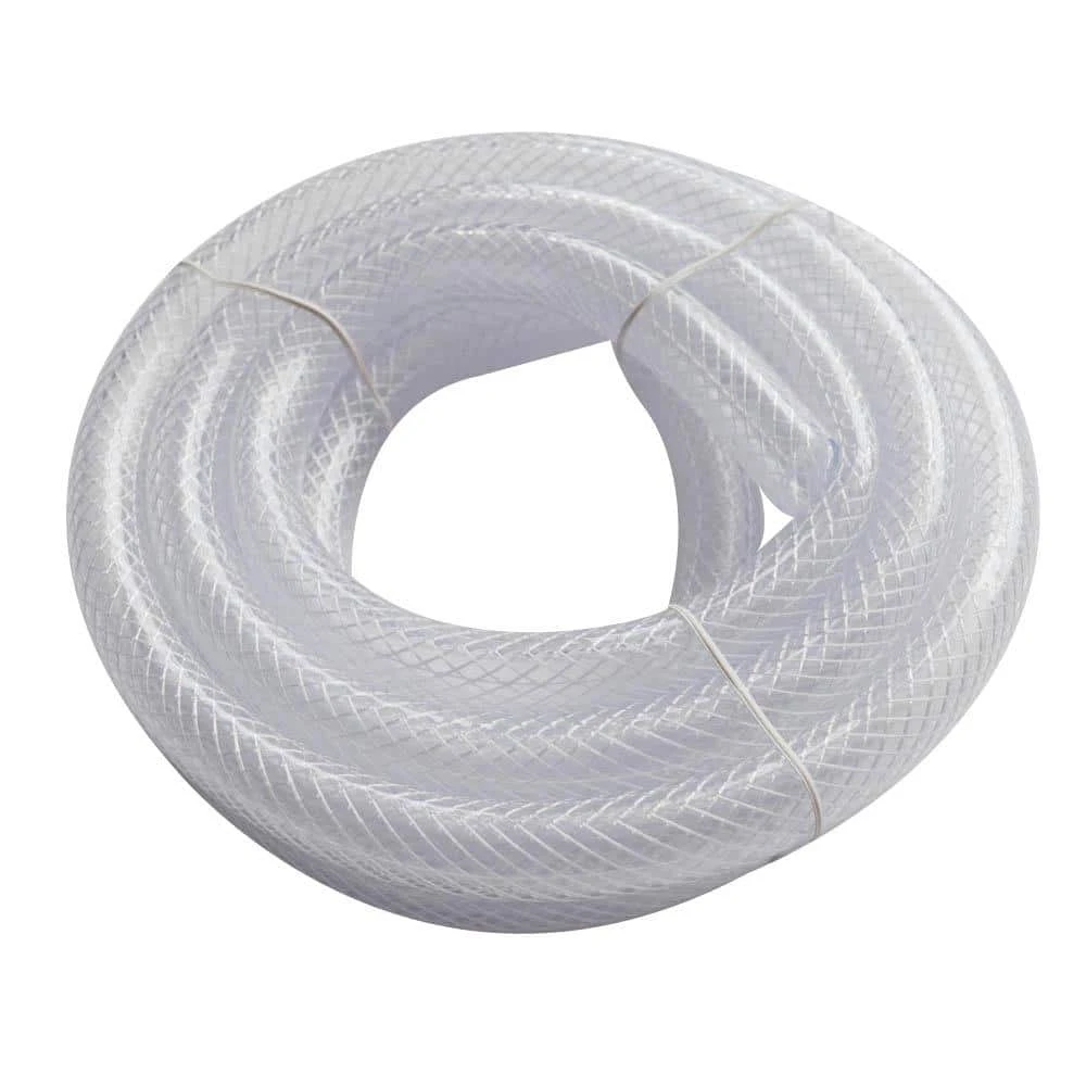 Everbilt 3/4 in O.D. x 1/2 in. I.D. x 10 ft. PVC Braided Vinyl Tube 1 Everbilt 3/4 in O.D. x 1/2 in. I.D. x 10 ft. PVC Braided Vinyl Tube