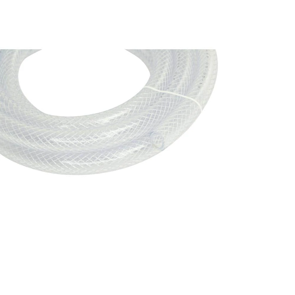 Everbilt 3/4 in O.D. x 1/2 in. I.D. x 10 ft. PVC Braided Vinyl Tube 4 Everbilt 3/4 in O.D. x 1/2 in. I.D. x 10 ft. PVC Braided Vinyl Tube - Image 4