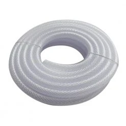 Everbilt 1/2 in. O.D. x 1/4 in. I.D. x 20 ft. PVC Braided Vinyl Tube