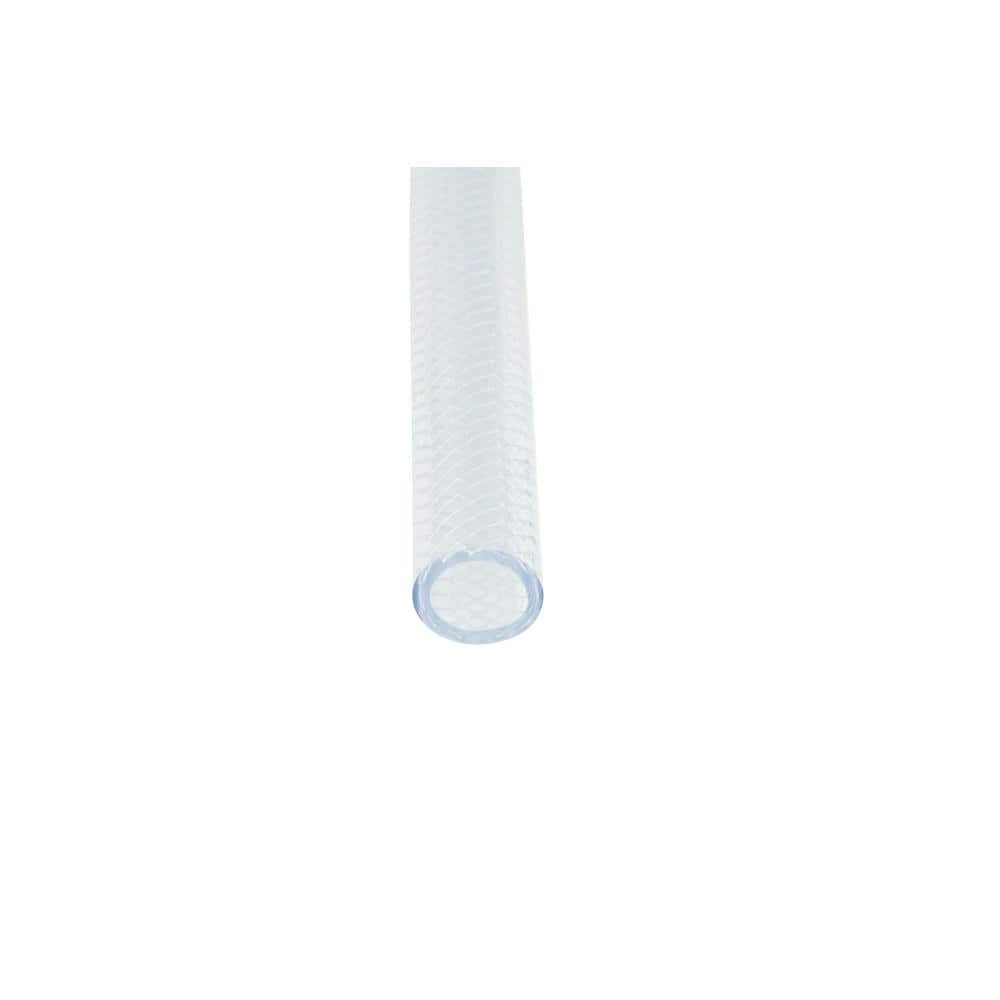 Everbilt 1-3/8 in. O.D. x 1 in. I.D. x 24 in. Clear PVC Braided Vinyl Tube 5 Everbilt 1-3/8 in. O.D. x 1 in. I.D. x 24 in. Clear PVC Braided Vinyl Tube - Image 5