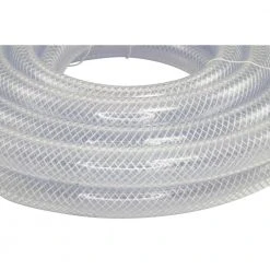 Everbilt 1-3/8 in. O.D. x 1 in. I.D. x 25 ft. PVC Braided Vinyl Tube -Everbilt Store clear everbilt hydroponic irrigation tubing hkp002 pvc007 40 1000
