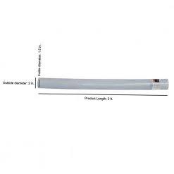 Everbilt 2 in. O.D. x 1-1/2 in. I.D. x 24 in. Clear PVC Braided Vinyl Tube -Everbilt Store clear everbilt hydroponic irrigation tubing hkp002 pvc009 d4 1000