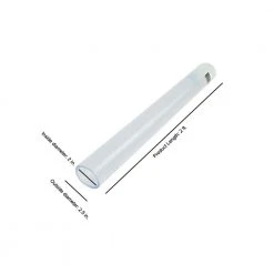 Everbilt 2-1/2 in. O.D. x 2 in. I.D. x 2 ft. PVC Braided Vinyl Tube -Everbilt Store clear everbilt hydroponic irrigation tubing hkp002 pvc010 d4 1000