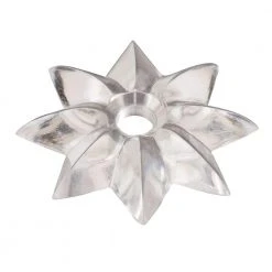 Everbilt 1-1/8 in. Clear Star Mirror Rosette