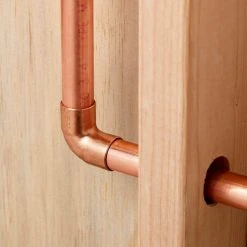 Everbilt 3/4 in. x 3/4 in. Copper Pressure 90-Degree Cup x Cup Elbow Fitting -Everbilt Store copper everbilt copper fittings c607 4f 1000