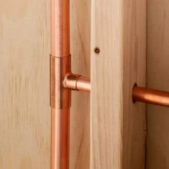 Everbilt 3/4 in. x 3/4 in. x 1/2 in. Copper Pressure All Cup Reducing Tee Fitting -Everbilt Store copper everbilt copper fittings c611hd343412 4f 1000