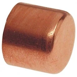 Everbilt 1/2 in. Copper Pressure Tube Cap Fitting