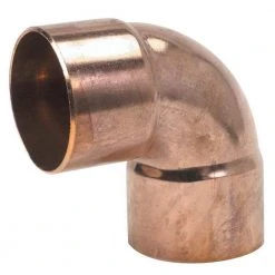 Everbilt 1 in. Copper Pressure 90-Degree Cup x Cup Elbow Fitting