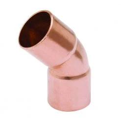 Everbilt 3/4 in. Copper Pressure 45-Degree Cup x Cup Elbow Fitting