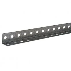 Everbilt 1-1/4 in. x 48 in. Zinc-Plated Punched Angle