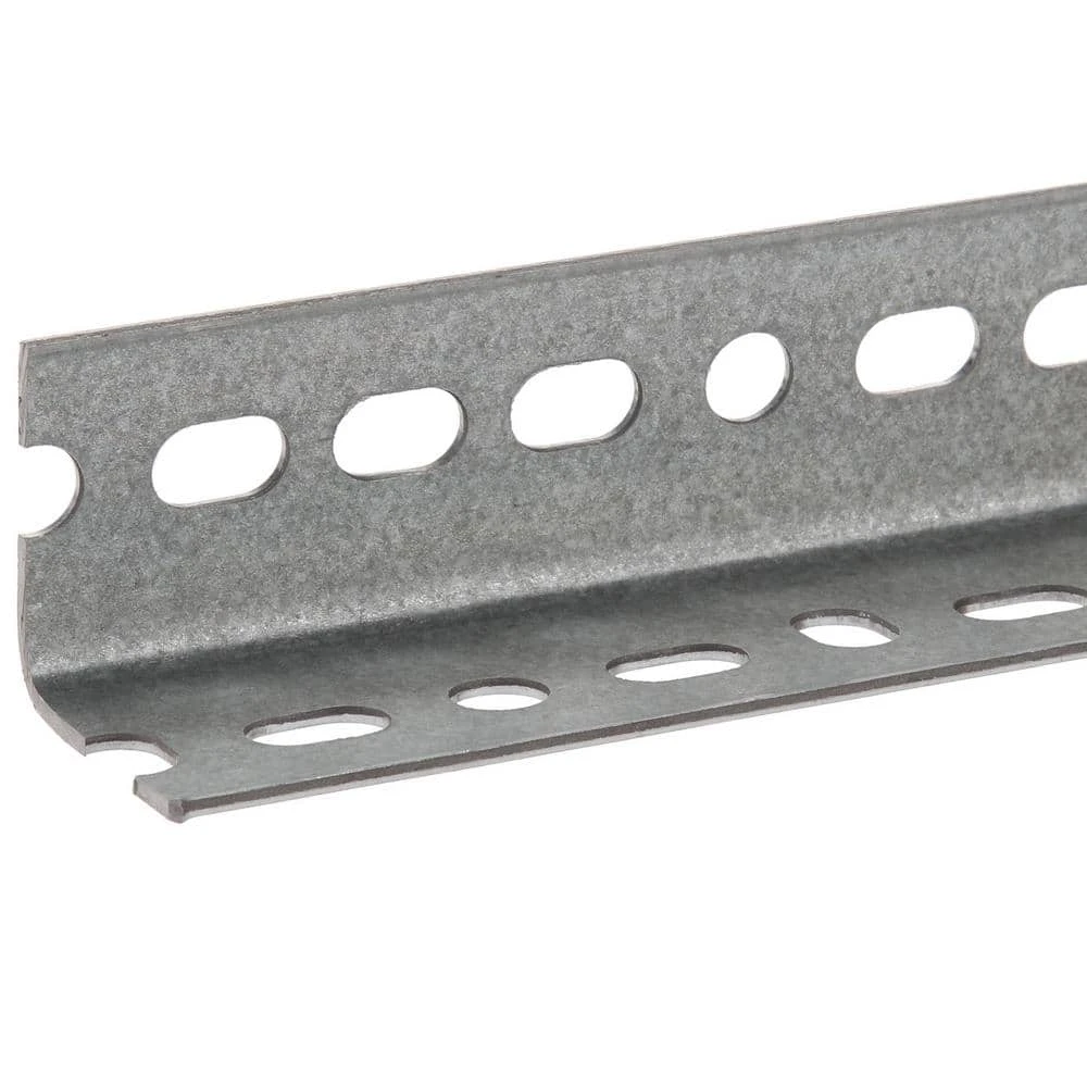 Everbilt 1-1/2 in. x 14-Gauge x 36 in. Zinc-Plated Slotted Angle 3 Everbilt 1-1/2 in. x 14-Gauge x 36 in. Zinc-Plated Slotted Angle - Image 3