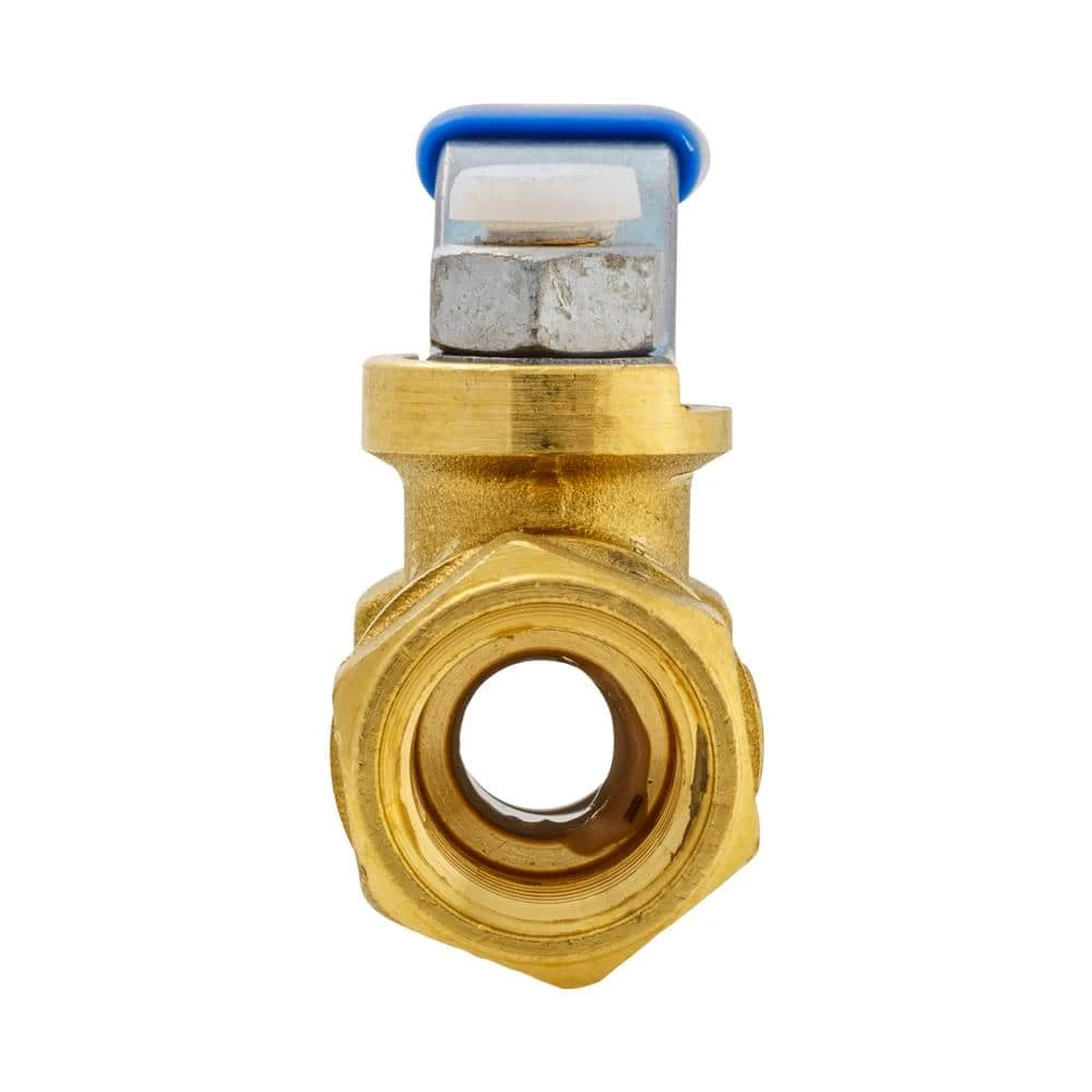 Everbilt 1/4 in. Brass FPT Full Port Threaded Ball Valve 4 Everbilt 1/4 in. Brass FPT Full Port Threaded Ball Valve - Image 4