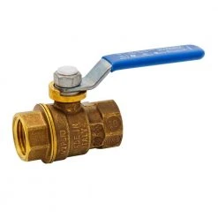 Everbilt 1/2 in. Brass FPT Full Port Threaded Ball Valve