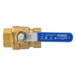 Everbilt 1 in. Brass FPT Full Port Threaded Ball Valve -Everbilt Store everbilt ball valves 107 405eb 1f 1000