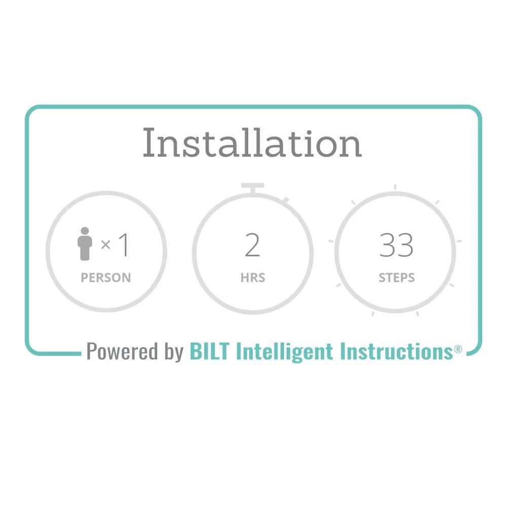 Everbilt 36 in. Bi-Fold Door Hardware Set with White Track 4 Everbilt 36 in. Bi-Fold Door Hardware Set with White Track - Image 4