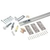 Everbilt 36 in. Bi-Fold Door Hardware Set with Galvanized Track
