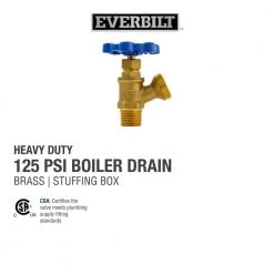 Everbilt 1/2 in. x 3/4 in. MPT x MHT Brass Boiler Drain Valve -Everbilt Store everbilt boiler drain valves 102 703eb d4 1000