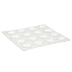 Everbilt 3/8 in. Clear Soft Rubber Like Plastic Self-Adhesive Round Bumpers (16-Pack) 16 Everbilt 3/8 in. Clear Soft Rubber Like Plastic Self-Adhesive Round Bumpers (16-Pack) -Everbilt Store everbilt cabinet bumpers 49964 c3 1000