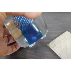 Everbilt 1/2 in. Clear Soft Rubber Like Plastic Self-Adhesive Round Bumpers (16-Pack) -Everbilt Store everbilt cabinet bumpers 49967 77 1000