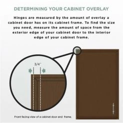 Everbilt 35 mm 110-Degree 3/4 in. Overlay Soft Close Cabinet Hinge 1-Pair (2 Pieces) -Everbilt Store everbilt cabinet hinges h70300e np cp 44 1000