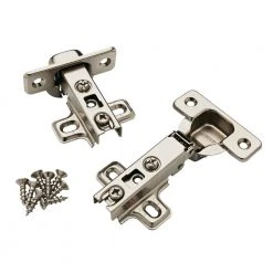 Everbilt 35 mm 110-Degree Full Overlay Cabinet Hinge 5-Pairs (10 Pieces) -Everbilt Store everbilt cabinet hinges hc11sfe np u1 a0 1000
