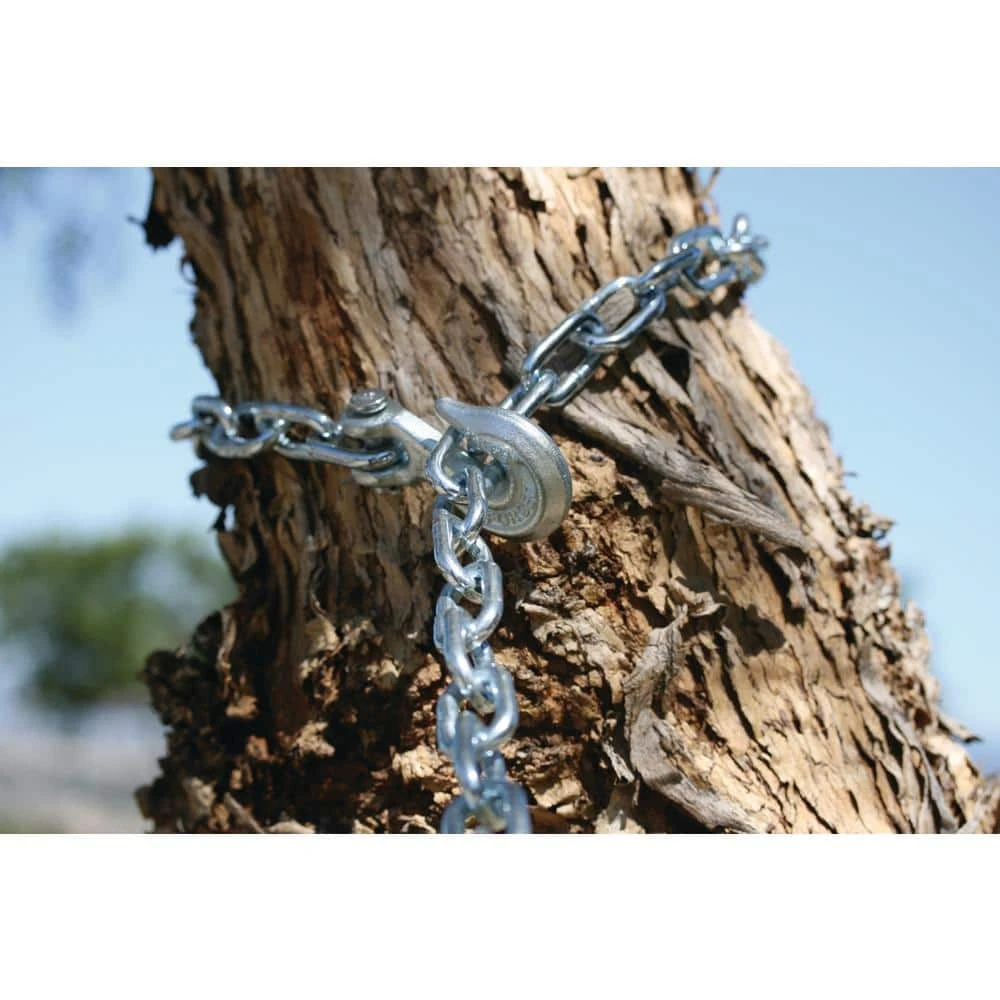 Everbilt 1/4 in. x 1 ft. Grade 30 Galvanized Steel Proof Coil Chain 3 Everbilt 1/4 in. x 1 ft. Grade 30 Galvanized Steel Proof Coil Chain - Image 3