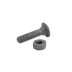 Everbilt 5/16 in. x 1-1/4 in. Galvanized Metal Carriage Bolt/Nut (20-Set/Bag) -Everbilt Store everbilt chain link fence accessories 328502eb 4f 1000