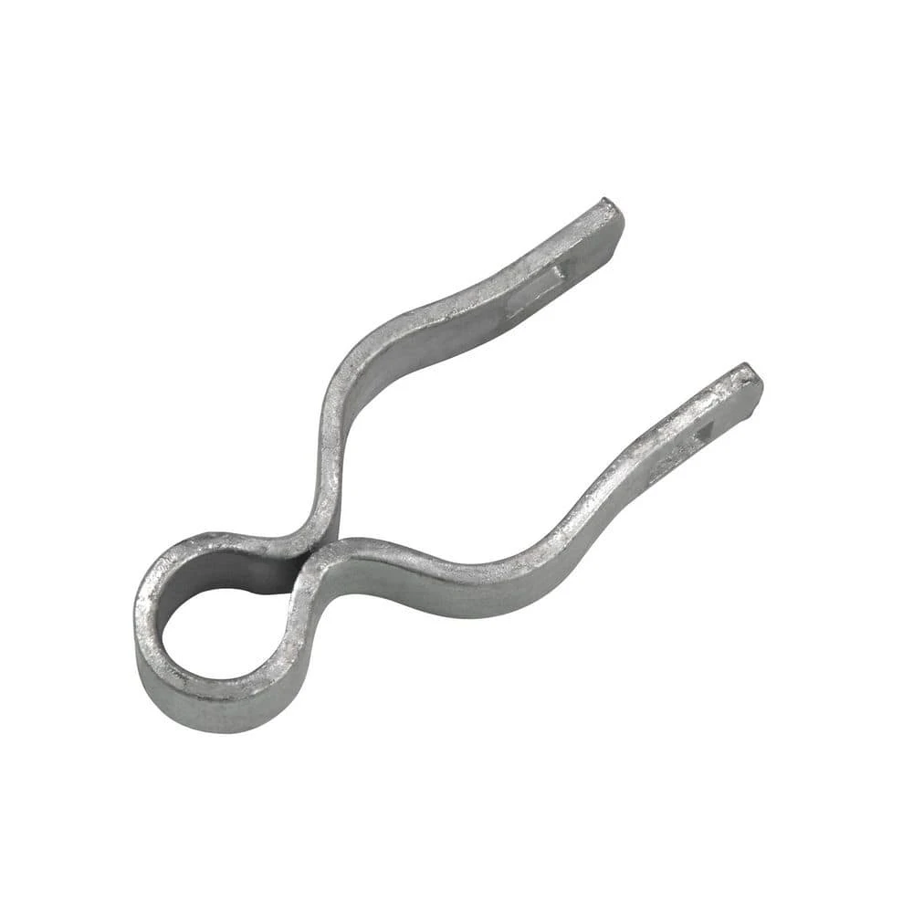 Everbilt 1-3/8 in. x 5/8 in. Galvanized Metal Chain Link Fence Gate Frame Hinge 2 Everbilt 1-3/8 in. x 5/8 in. Galvanized Metal Chain Link Fence Gate Frame Hinge - Image 2