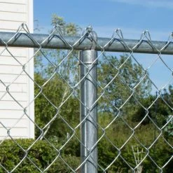 Everbilt 1-5/8 in. Aluminum Chain Link Eye Top for Line Post -Everbilt Store everbilt chain link fence accessories 328556eb 1f 1000
