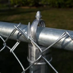 Everbilt 1-5/8 in. Aluminum Chain Link Eye Top for Line Post -Everbilt Store everbilt chain link fence accessories 328556eb 4f 1000