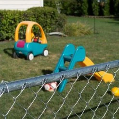 Everbilt 1-3/8 in. Dia x 10 ft. 6 in. L 17-Gauge Galvanized Metal Top Rail Chain Link Fence Post 7 Everbilt 1-3/8 in. Dia x 10 ft. 6 in. L 17-Gauge Galvanized Metal Top Rail Chain Link Fence Post -Everbilt Store everbilt chain link fence accessories 328913dpteb 1f 1000