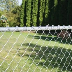 Everbilt 6 ft. x 50 ft. 11.5- Gauge Galvanized Chain Link Fabric -Everbilt Store everbilt chain link fence fabric 308706eb 1f 1000
