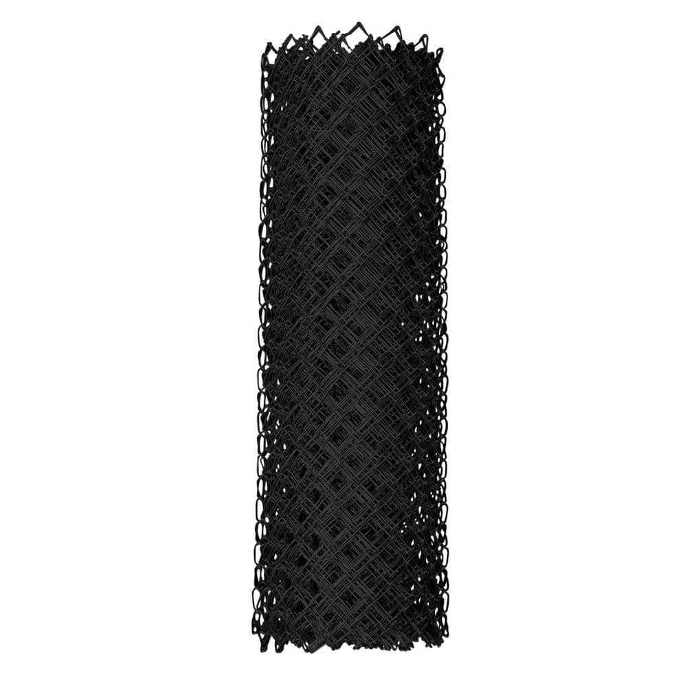 Everbilt 48 in. x 50 ft. 9-Gauge Black Fabric Chain Link 1 Everbilt 48 in. x 50 ft. 9-Gauge Black Fabric Chain Link