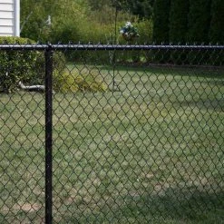 Everbilt 48 in. x 50 ft. 9-Gauge Black Fabric Chain Link 9 Everbilt 48 in. x 50 ft. 9-Gauge Black Fabric Chain Link -Everbilt Store everbilt chain link fence fabric 308864eb c3 1000