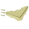 Everbilt 5/8 in. x 1-3/4 in. Bright Brass Decorative Corners
