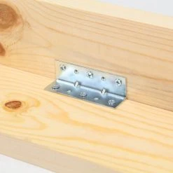 Everbilt 3-1/2 in. Zinc-Plated Inside Corner Brace (4-Pack) -Everbilt Store everbilt corner braces 20492 1f 1000