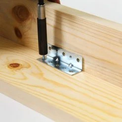 Everbilt 3-1/2 in. Zinc-Plated Inside Corner Brace (4-Pack) -Everbilt Store everbilt corner braces 20492 4f 1000