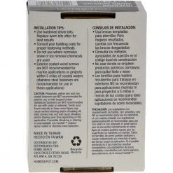 Everbilt #8 x 1-1/4 in. Star Drive Flat Head Interior Wood Screws (242-Pack) 9 Everbilt #8 x 1-1/4 in. Star Drive Flat Head Interior Wood Screws (242-Pack) -Everbilt Store everbilt deck screws 117325 44 1000