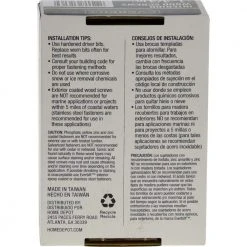 Everbilt #8 x 1-3/4 in. Star Drive Flat Head Interior Wood Screws (175-Pack) 9 Everbilt #8 x 1-3/4 in. Star Drive Flat Head Interior Wood Screws (175-Pack) -Everbilt Store everbilt deck screws 117326 44 1000