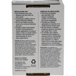 Everbilt #10 x 3-1/2 in. Star Drive Flat Head Interior Wood Screws (59-Pack) -Everbilt Store everbilt deck screws 117330 44 1000