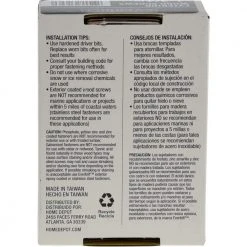 Everbilt #8 x 1-3/4 in. Star Drive Flat Head Exterior Wood Screws (175-Pack) -Everbilt Store everbilt deck screws 117335 44 1000