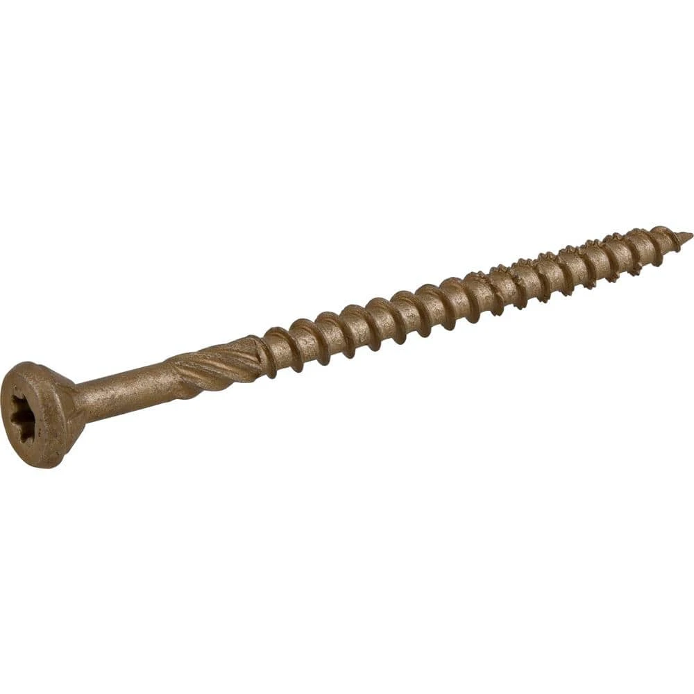 Everbilt #10 x 3 in. Star Drive Flat Head Exterior Wood Screws (69-Pack) 2 Everbilt #10 x 3 in. Star Drive Flat Head Exterior Wood Screws (69-Pack) - Image 2