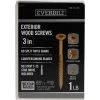 Everbilt #10 x 3 in. Star Drive Flat Head Exterior Wood Screws (69-Pack)