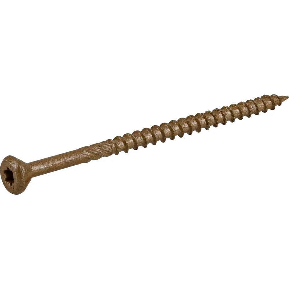 Everbilt #10 x 3-1/2 in. Star Drive Flat Head Exterior Wood Screws (59-Pack) 2 Everbilt #10 x 3-1/2 in. Star Drive Flat Head Exterior Wood Screws (59-Pack) - Image 2