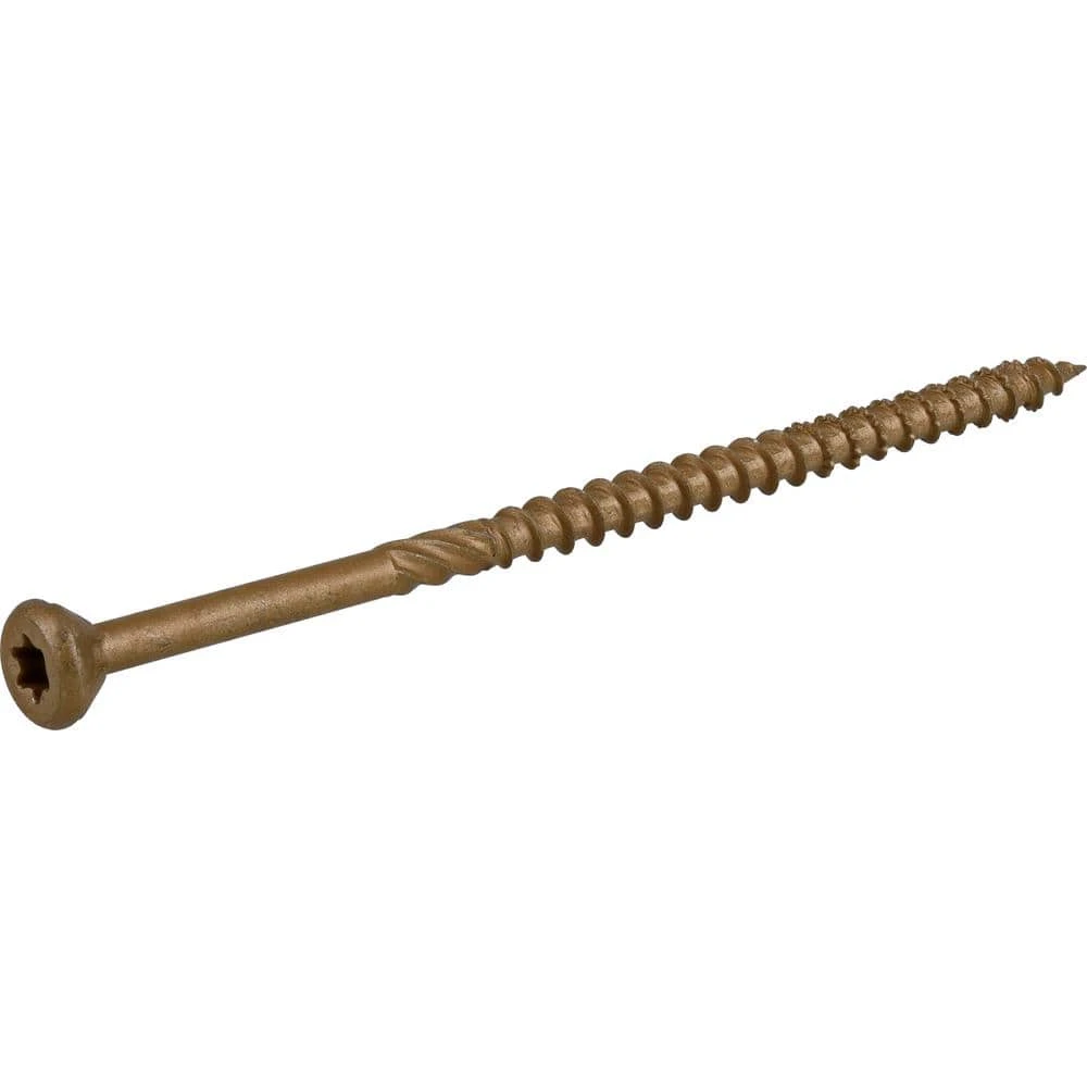 Everbilt #10 x 4 in. Star Drive Flat Head Exterior Wood Screws (52-Pack) 2 Everbilt #10 x 4 in. Star Drive Flat Head Exterior Wood Screws (52-Pack) - Image 2