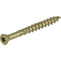 Everbilt #8 x 1-5/8 in. Star Drive Trim Head Exterior Wood Screws (208-Pack) -Everbilt Store everbilt deck screws 117343 40 1000