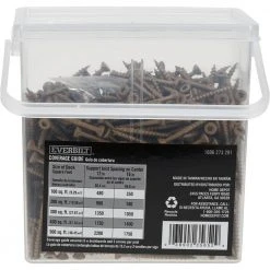 Everbilt #8 x 2 in. Star Drive Flat Head Exterior Wood Screws (767-Pack) -Everbilt Store everbilt deck screws 117353 44 1000