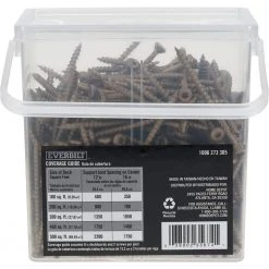 Everbilt #10 x 3 in. Star Drive Flat Head Exterior Wood Screws (347-Pack) 9 Everbilt #10 x 3 in. Star Drive Flat Head Exterior Wood Screws (347-Pack) -Everbilt Store everbilt deck screws 117357 44 1000