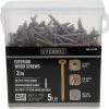 Everbilt #10 x 3 in. Star Drive Flat Head Exterior Wood Screws (347-Pack)