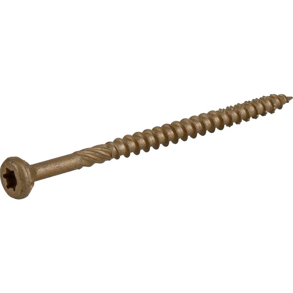 Everbilt 9 in. x 3 in. Star Drive Flat Head Exterior Wood Screws (20 lbs./1668-Pieces) 2 Everbilt 9 in. x 3 in. Star Drive Flat Head Exterior Wood Screws (20 lbs./1668-Pieces) - Image 2